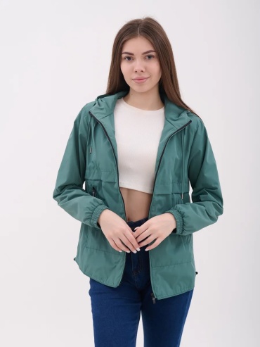 Ветровка Eva store темно-зеленый