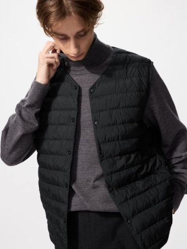 Жилет Uniqlo черный
