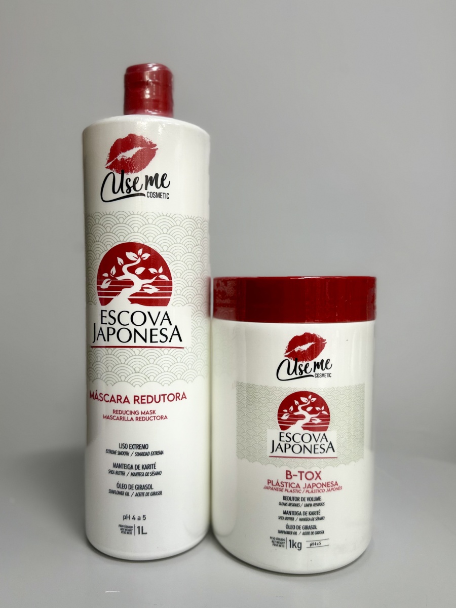 Use Me Cosmetic состав Набор Escova Japonesa: выпрямляющая маска и ботокс 2 кг 1000 мл
