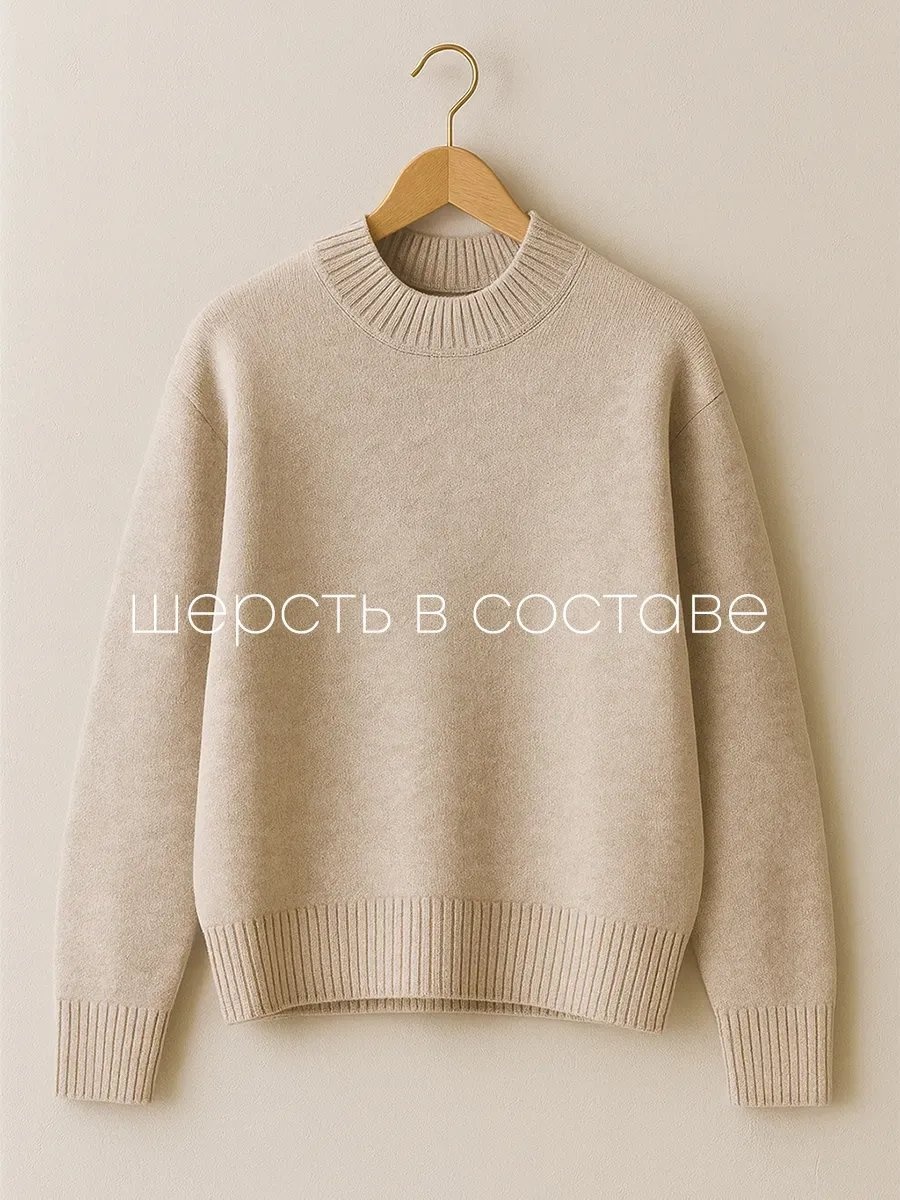 Джемпер бежевый