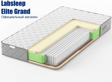 Матрас Labsleep Elite Grand, 90x200x25 см