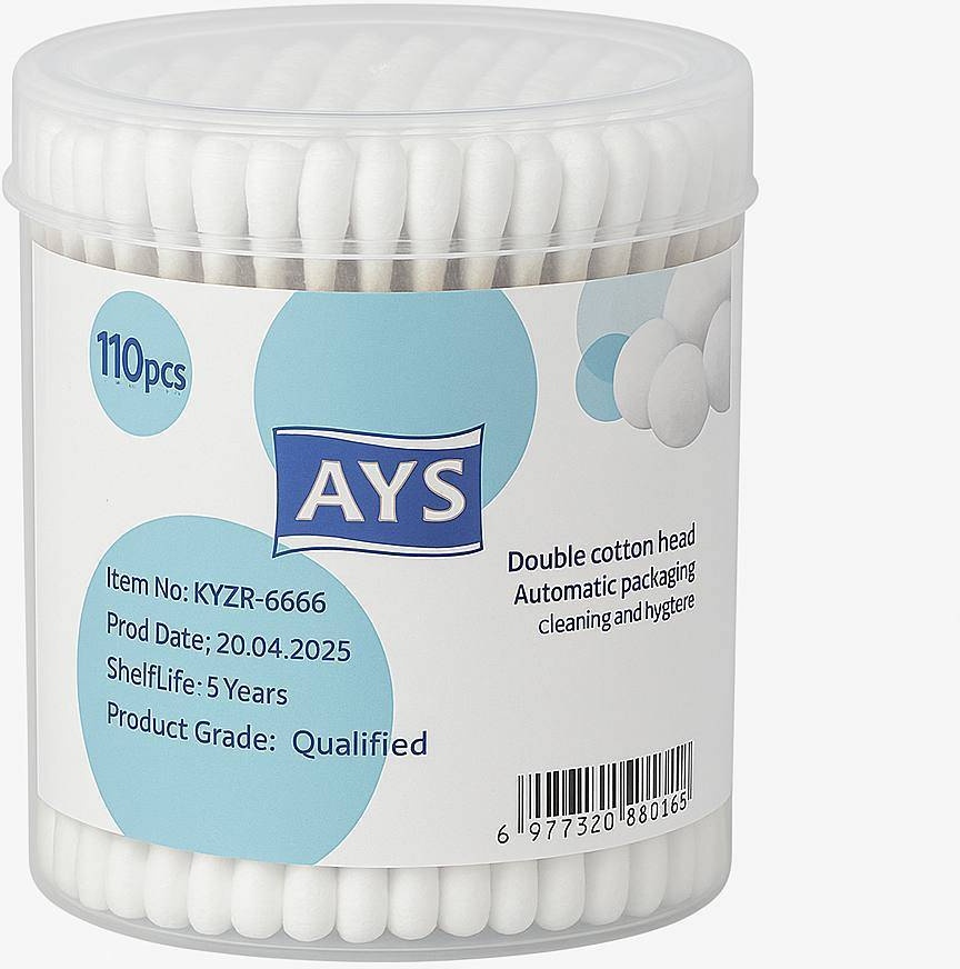 Ватные палочки AYS COMFORT 110 шт