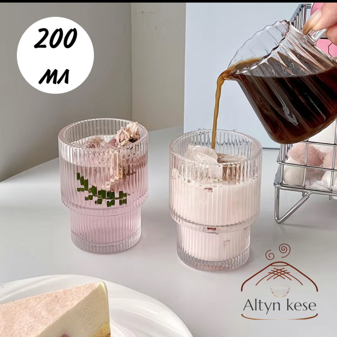 Набор стаканов Altyn Kese 200 мл, стекло, 6 шт