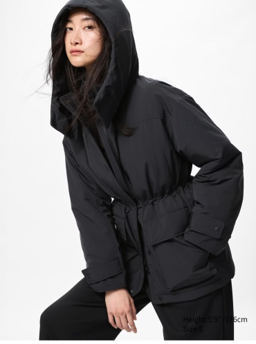 Парка Uniqlo черный