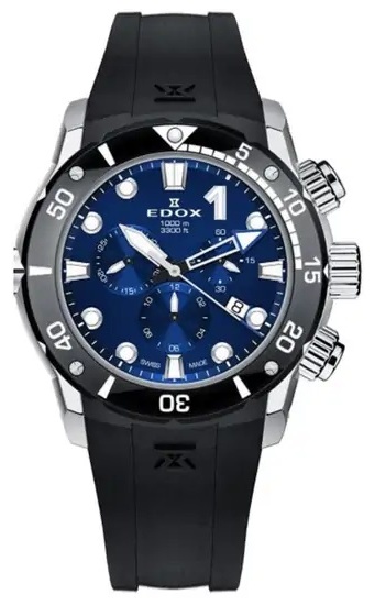 Кварцевые Edox 10242 TIN BUIN нержавеющая сталь