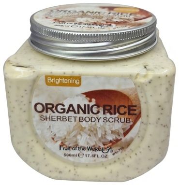 WOKALI скраб Organic Rice 500 мл