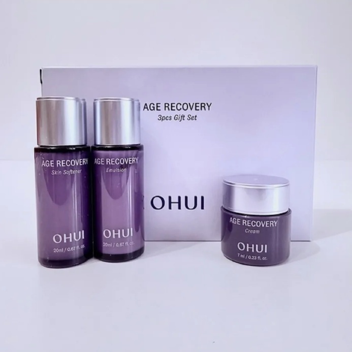 O HUI Age Recovery Gift Set Miniature 3pcs набор по уходу за лицом для женщин