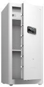 Сейф DELI AE135WH ключевой, электронный, биометрический замок (550х1200х520 мм)