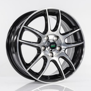 WorldWheels Megami MGM-36 bkf 6x15/5x100 D57.1 ET38 4 диска графит, серый, черный