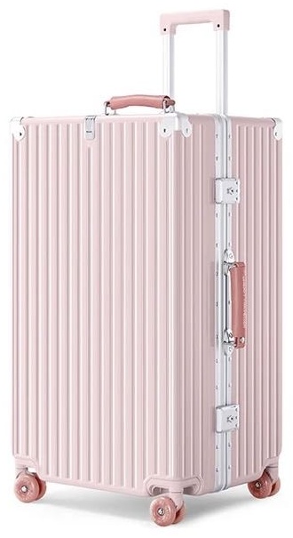 Чемодан MISS GAIL Luxury01 алюминий 80 л розовый
