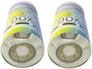 Контактные линзы DOX Jelly Green -1 кривизна 8.6 на год 2 шт