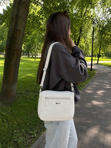 Сумка кросс-боди GPbags экокожа белый