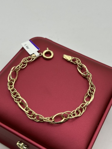 Italy Gold Exclusive zoloto длина 18 см, вес 3.46 г золото, плетение панцирное