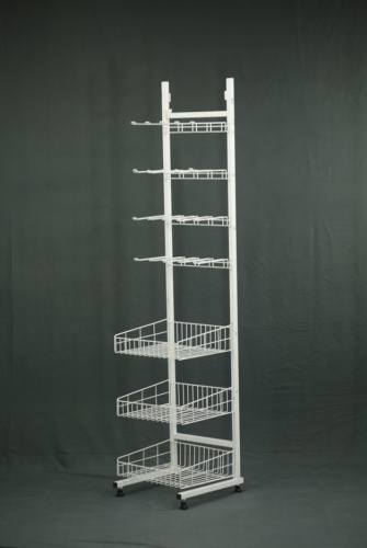 Стеллаж торговый A STEEL 43x45x197 см, полок 3 шт