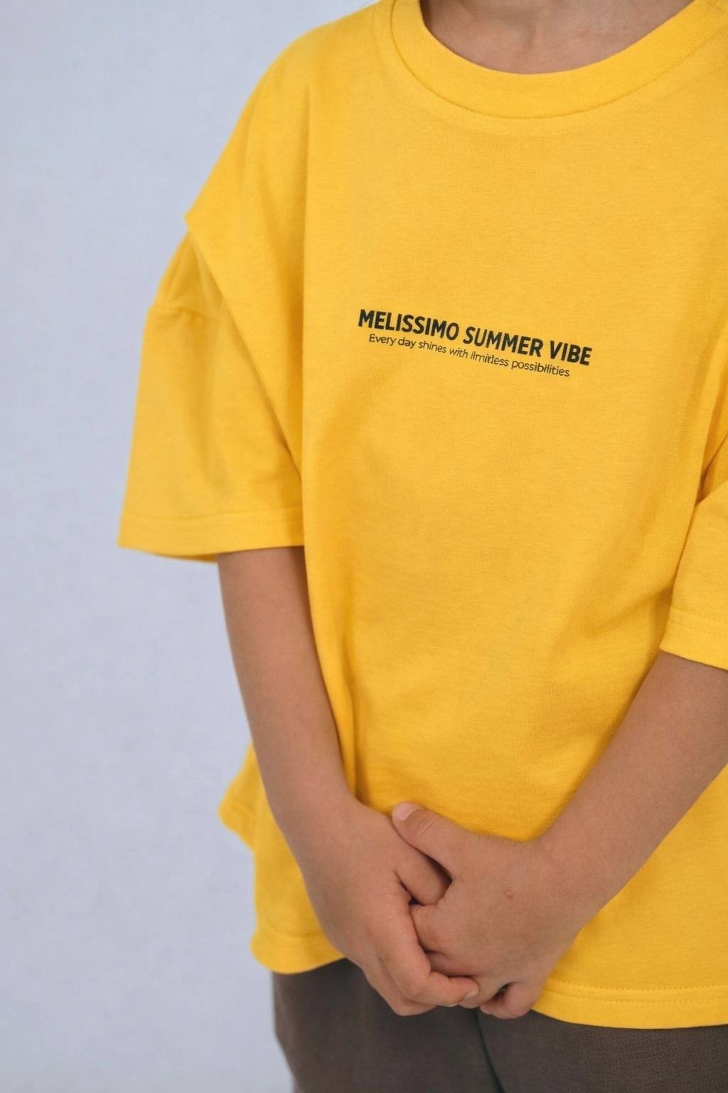 Футболка Melissimo SUMMER VIBE желтый
