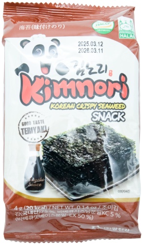 Kimnori нори терияки 4 г