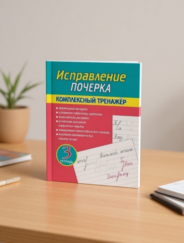 Латынина А.А: Исправление Почерка. Комплексный Тренажёр. Тетрадь 3