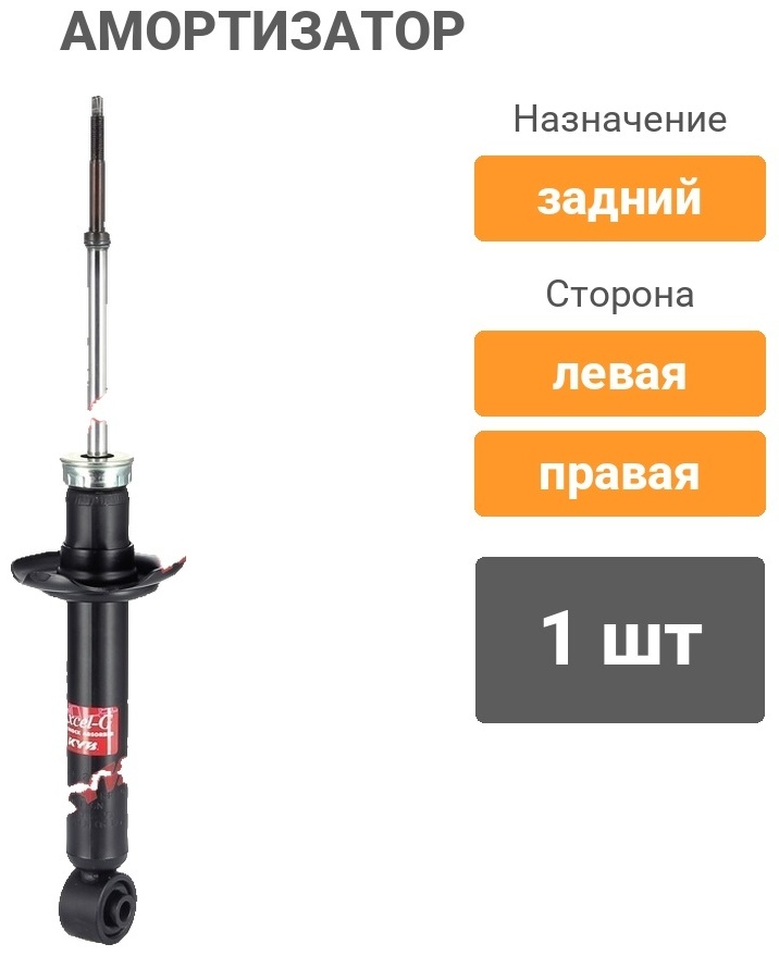 Амортизатор KYB задний 341283 1 шт