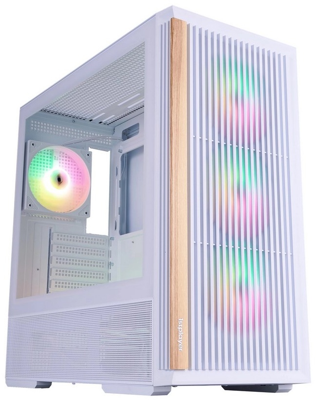 Корпус 1STPLAYER WD7 (WD7-WH-4FA7-W-2FA7R-W) белый