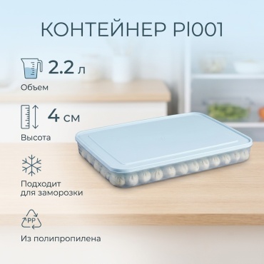 Контейнер Pl001, полипропилен