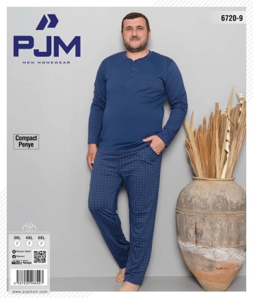 Пижама PJM HomeWear голубой