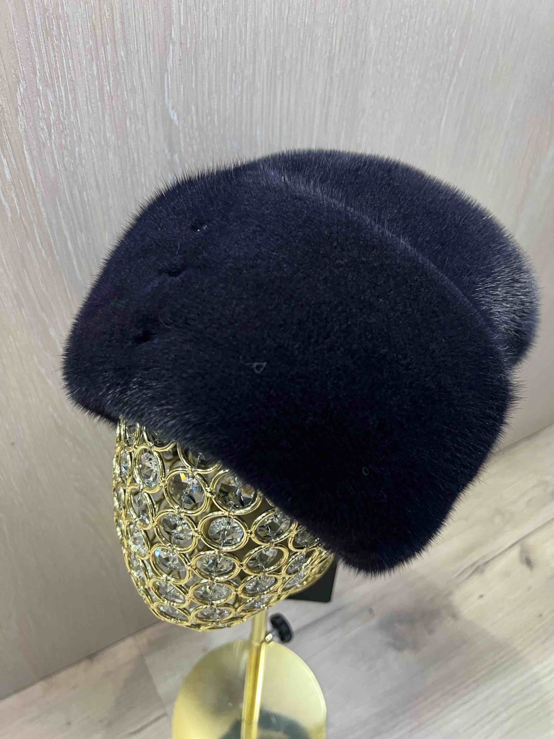 Шапка SemiFur размер 56, 59, графит, антрацит