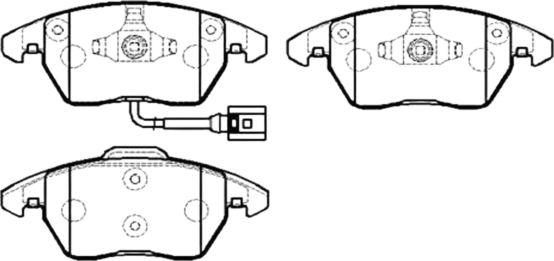 Колодки HSB HP8002