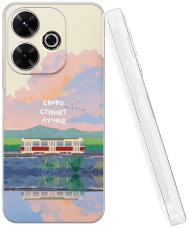 Чехол Mcover для POCO Redmi 13, Poco M6 рисунок