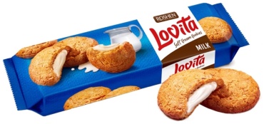 Печенье ROSHEN LoVita с молочно-кремовой начинкой 127 г