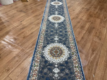 Ковровая дорожка Yusuf Hali короткий ворс, шерсть, полиэстер, 80 см x 4.5 м