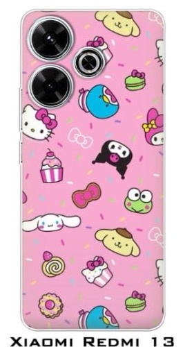 Чехол для Xiaomi Redmi 13 рисунок