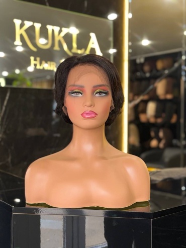 Парик на сетке каштан женский