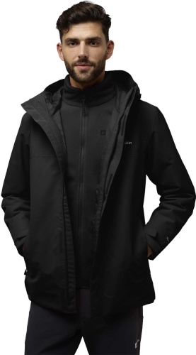 Демисезонная куртка Jack Wolfskin черный