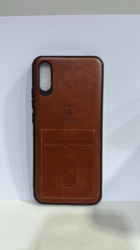 Чехол Santa Barbara Polo & Racquet Club для Redmi 9A коричневый