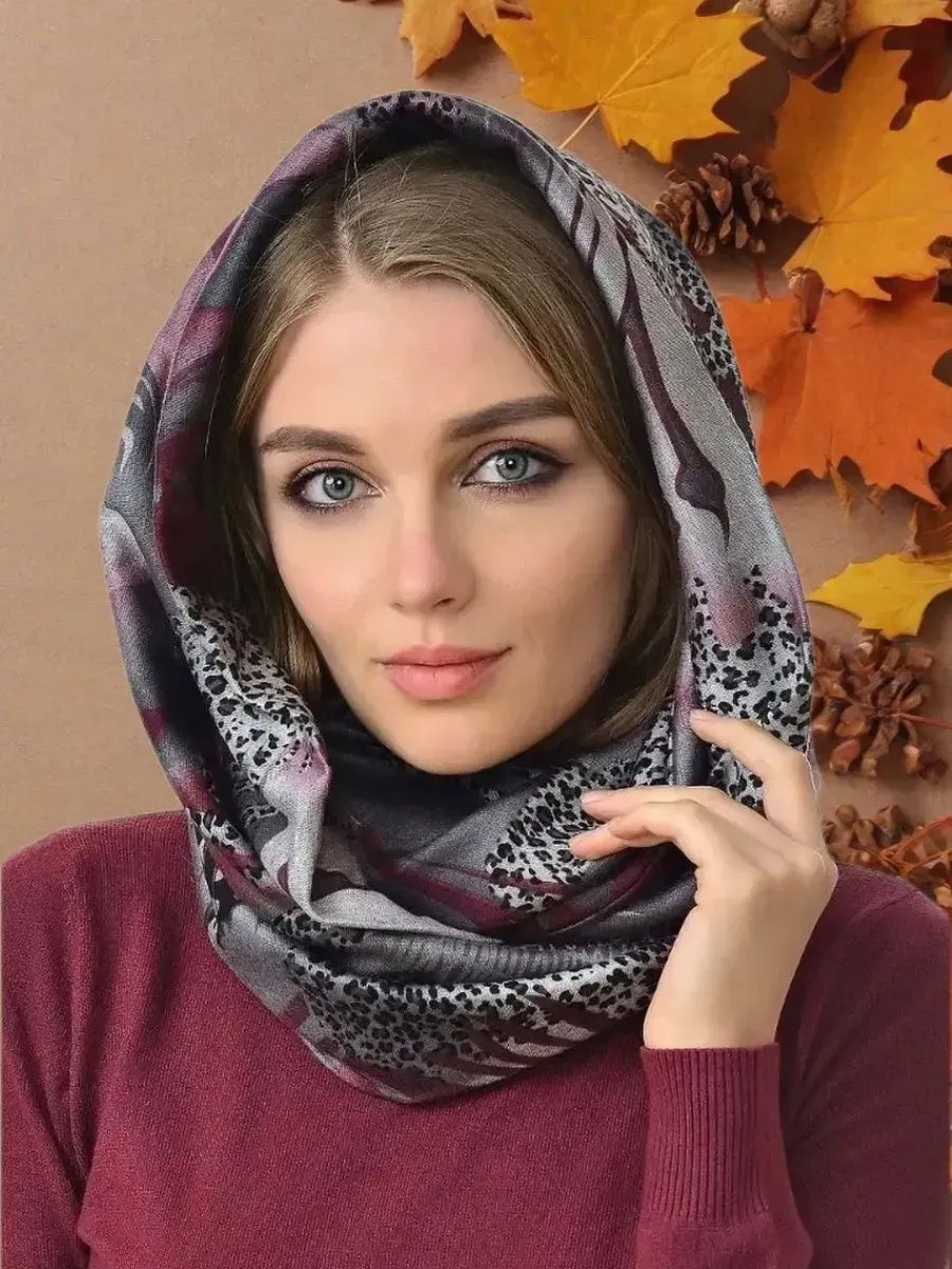 Палантин KarloNova трикотаж масло 140 x 38 см