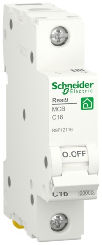 Schneider Electric автоматический выключатель 1P 16 A, 6 кА, 400 В