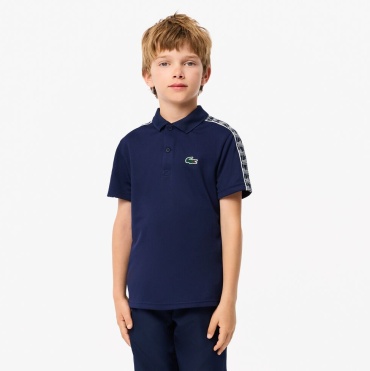 Футболка LACOSTE темно-синий