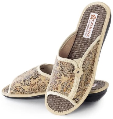 Тапочки CAIMAN.K бежевый
