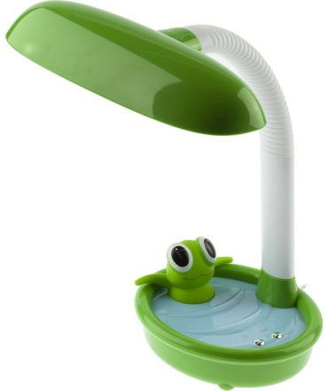 Настольная лампа ECOLUX Св-к настольн. NLED-455-5W-GR зеленый 00081748 без цоколя, 5 Вт, пластик