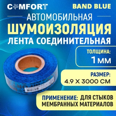 SP шумоизоляция Comfort mat BAND BLUE 300x4.9 см