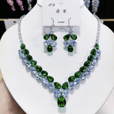 Fashion Jewelry бижутерный сплав, цирконий