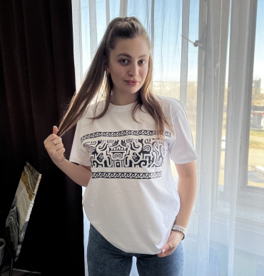 Футболка Burkit style белый