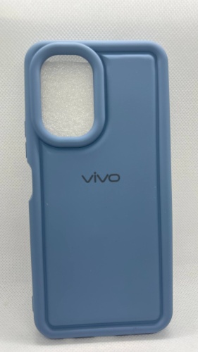 Чехол для Vivo Y03, Y18, Y28s голубой