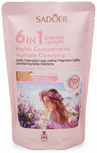 SADOER Rose Fragrance Antibacterial Cleaning Liquid Detergent 0.5 л