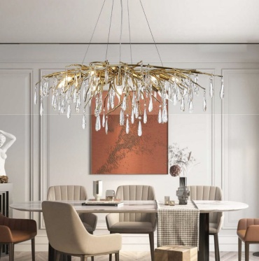 Люстра потолочная HOME E14, кол-во ламп: 10 шт