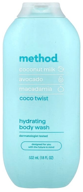 Method Увлажняющий гель для душа, Coco Twist, 532 мл гель 532 мл
