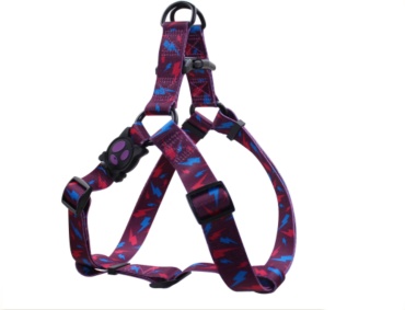 DOCO LOCO Step-In Шлейка для собак с Принтом 2.0 x 51-74cm L16