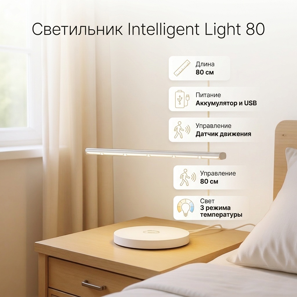 Светильник настенно-потолочный LED белый