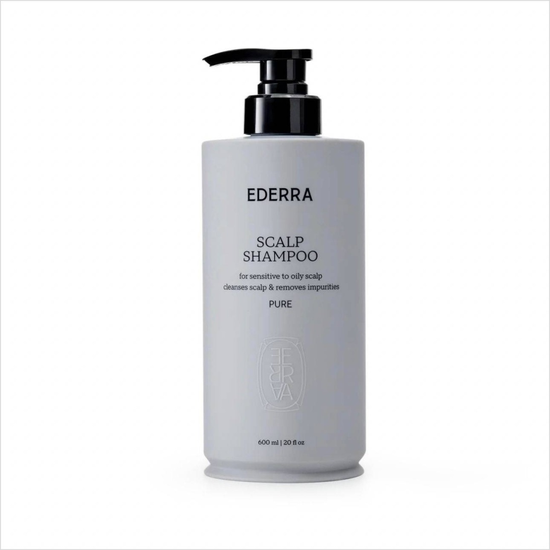 EDERRA 01 PR600 PURE Шампунь для интенсивного очищения кожи головы 600 мл