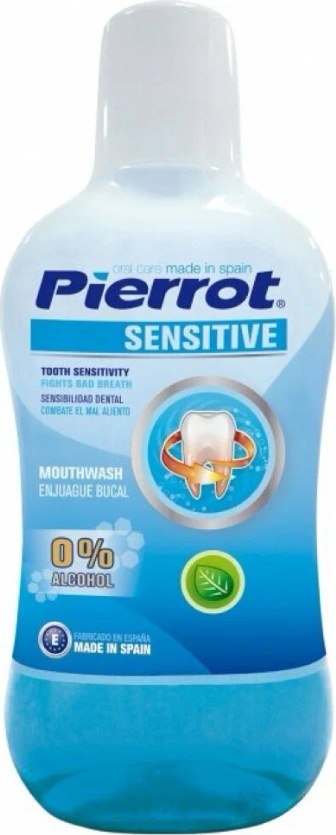 Pierrot Sensitive Mouthwash ополаскиватель нейтральный 500 мл